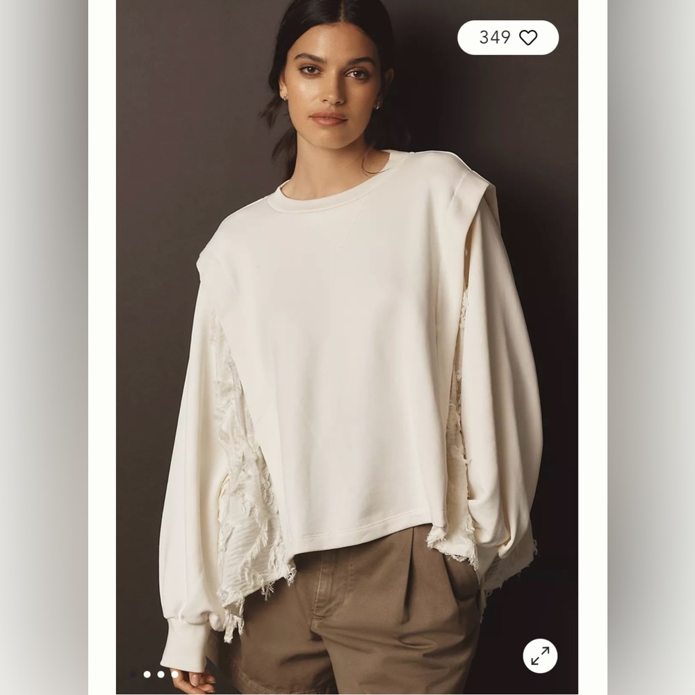 New Anthropologie Twofer Sweatshirts